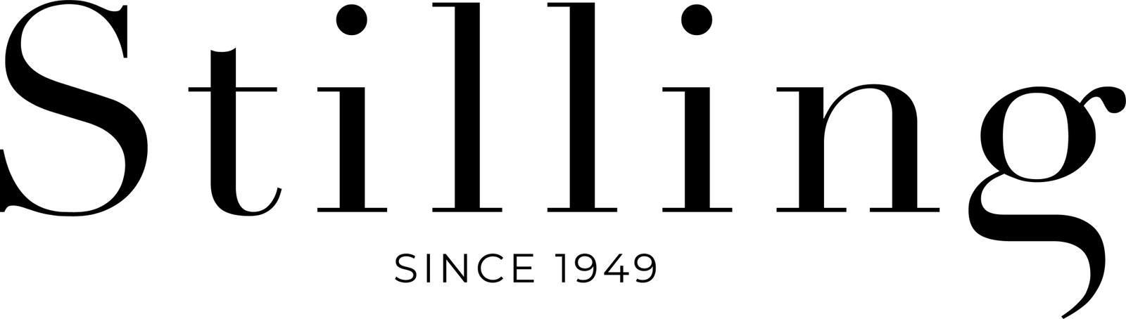 Stilling logo since 1949